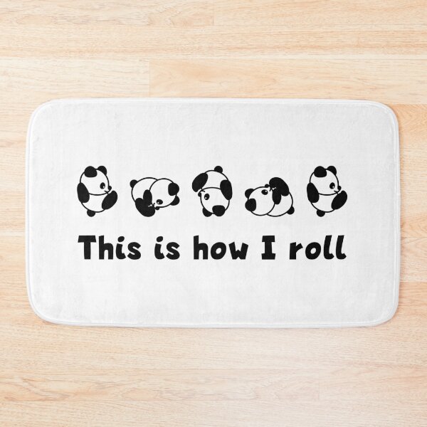 Item preview, This is how I roll Panda designed and sold by ArtbyPau.