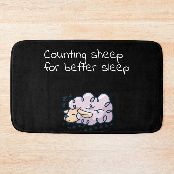 Item preview, Counting sheep for better sleep, for sheep friends and shepherds designed and sold by TamiRankOne.