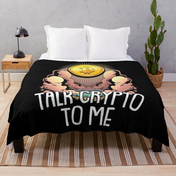 Item preview,  Talk Crypto to me Funny Crypto Hodl BTC Blockchain Bitcoin  designed and sold by Rzelemenz.