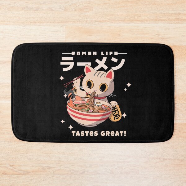 Item preview, Kitten Eating Ramen- Ramen Life Tastes Great! designed and sold by Red-ElYoubi.