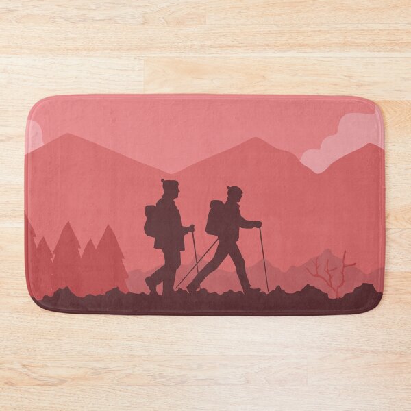Item preview, Walking Character Travel By Hiking designed and sold by sirineab.