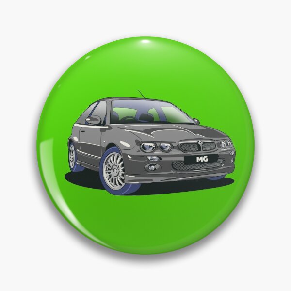 Item preview, MG ZR in X Power Grey designed and sold by Webazoot Industries - Car Art.