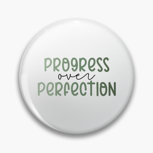 Item preview, Progress Over Perfection designed and sold by Hannah Grace Designs.