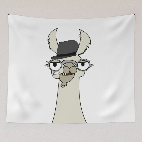 Item preview, The Atheist Llama (No Collar) designed and sold by Ratch2929.