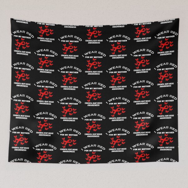 Item preview, I Wear Red For My Mother Congenital Heart Disease | Perfect Gift For you and friends designed and sold by staceykari.