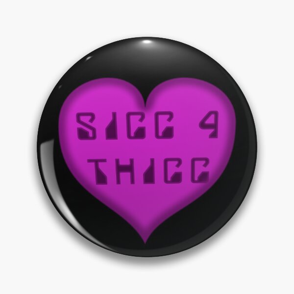 Item preview, Sicc 4 Thicc - Purple Heart designed and sold by SolarCross.