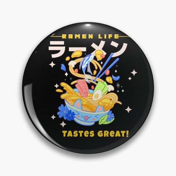 Item preview, Eating Ramen- Ramen Life Tastes Great! designed and sold by Red-ElYoubi.
