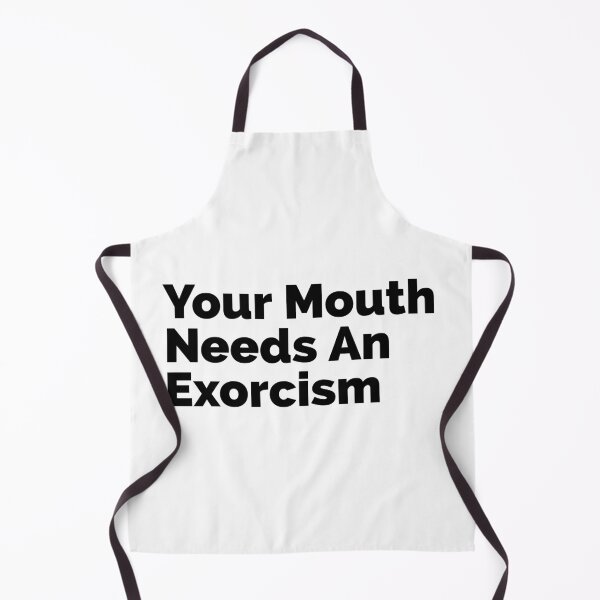 Item preview, Your mouth needs an exorcism- Humor designed and sold by MNSDesignHub.