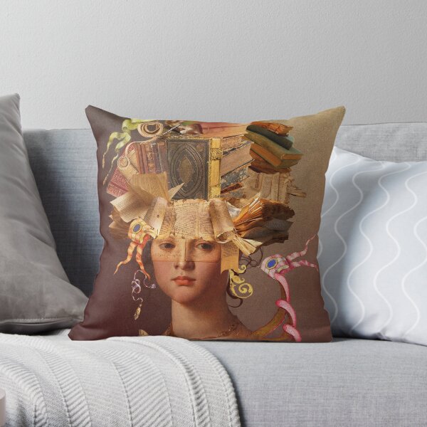 keeper of Stories Throw Pillow