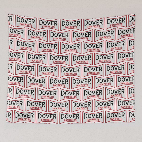 Item preview, Dover Fan Belts (Original Design - White) designed and sold by Justin Ellis.