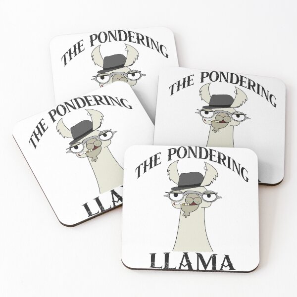 Item preview, The Pondering Llama  designed and sold by Ratch2929.