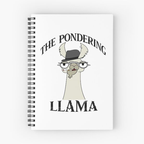 Item preview, The Pondering Llama  designed and sold by Ratch2929.