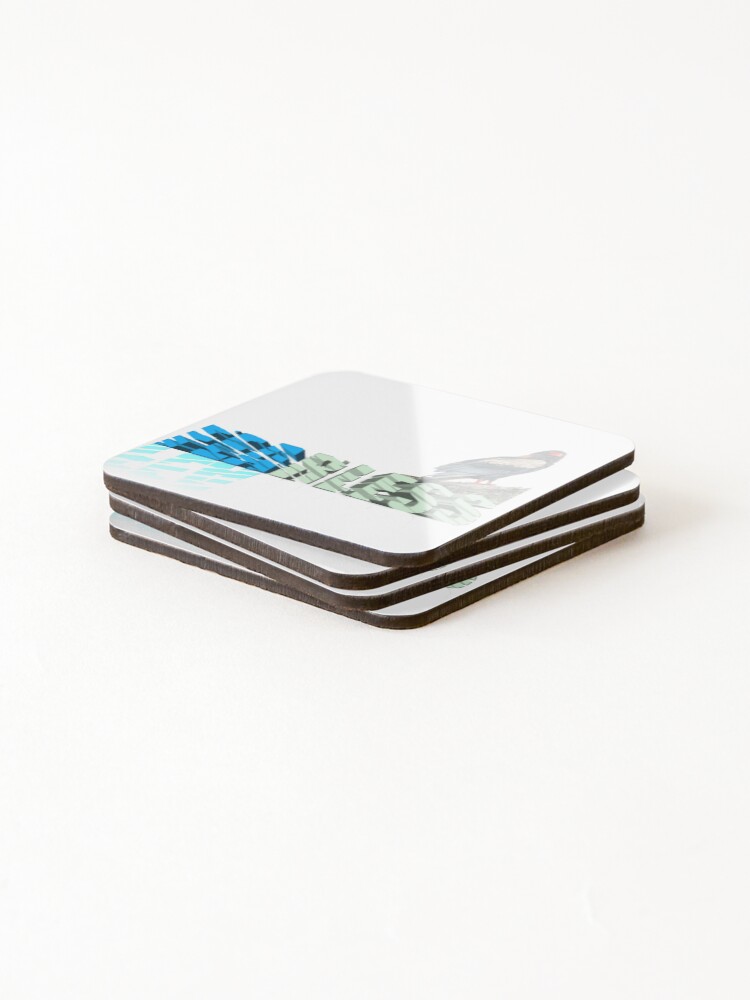 Thumbnail 4 of 5, Coasters (Set of 4), FEARLESS designed and sold by Ranikhan.