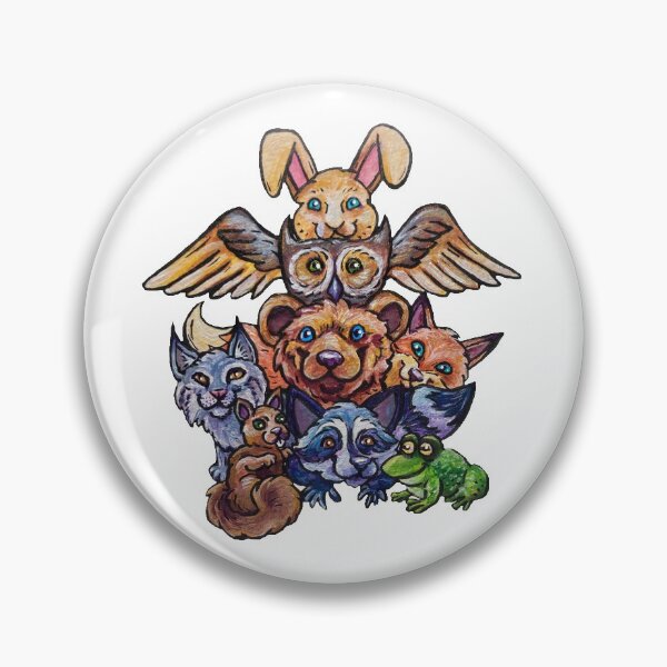 Item preview, Biodiverse Woodland Animal Stack designed and sold by marsunicornio.