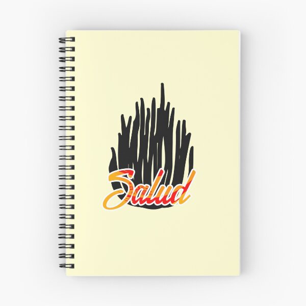 Item preview, Salud Spanish Word Tee Print designed and sold by jhgraphicsbd.