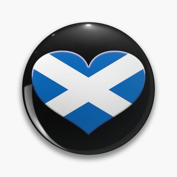 Item preview, I Love Scotland - Heart Saltaire designed and sold by SolarCross.