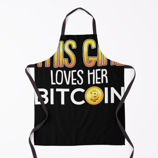 Item preview, This Girl loves her Bitcoin Crypto Hodl Blockchain Bitcoin  designed and sold by Rzelemenz.