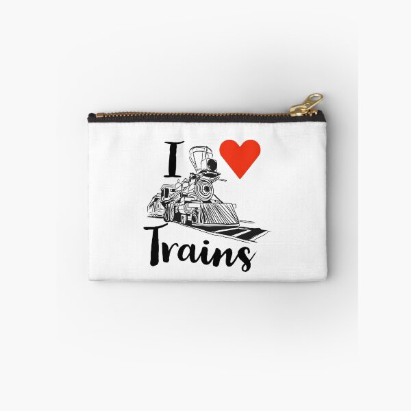 Item preview, Train driver texture be tRAin love trains I love trains heart  designed and sold by Tropical Blood.