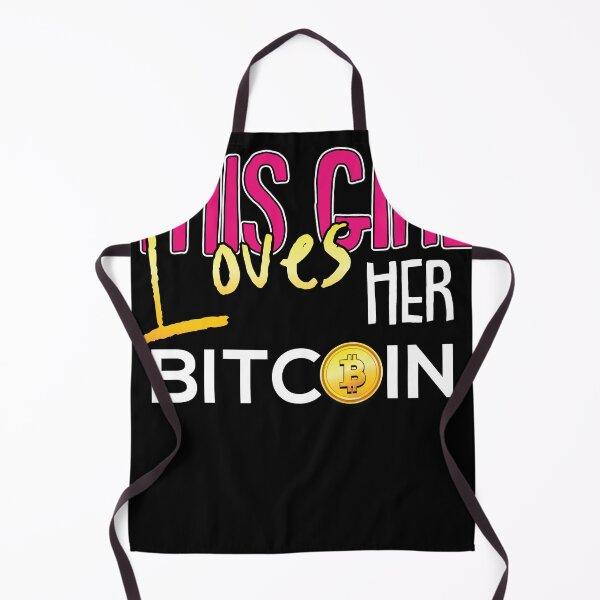 Item preview, This Girl loves her Bitcoin Crypto Hodl Blockchain Bitcoin  designed and sold by Rzelemenz.