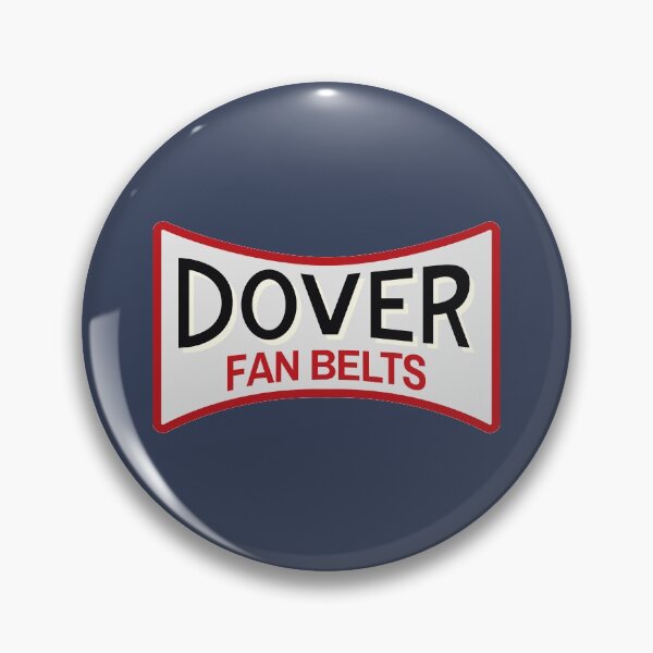 Item preview, Dover Fan Belts (Original Design - Dark Blue) designed and sold by Justin Ellis.