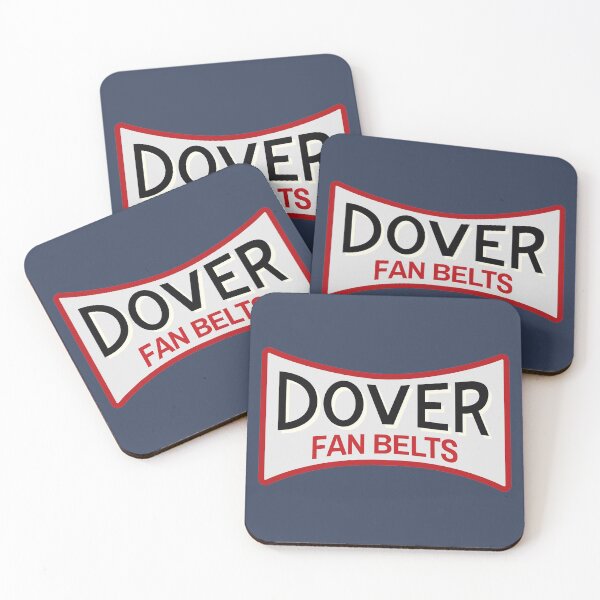 Item preview, Dover Fan Belts (Original Design - Dark Blue) designed and sold by Justin Ellis.