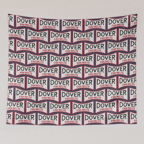 Item preview, Dover Fan Belts (Original Design - Dark Blue) designed and sold by Justin Ellis.