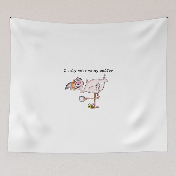 Item preview, I only talk to my coffee designed and sold by Anna Fok.
