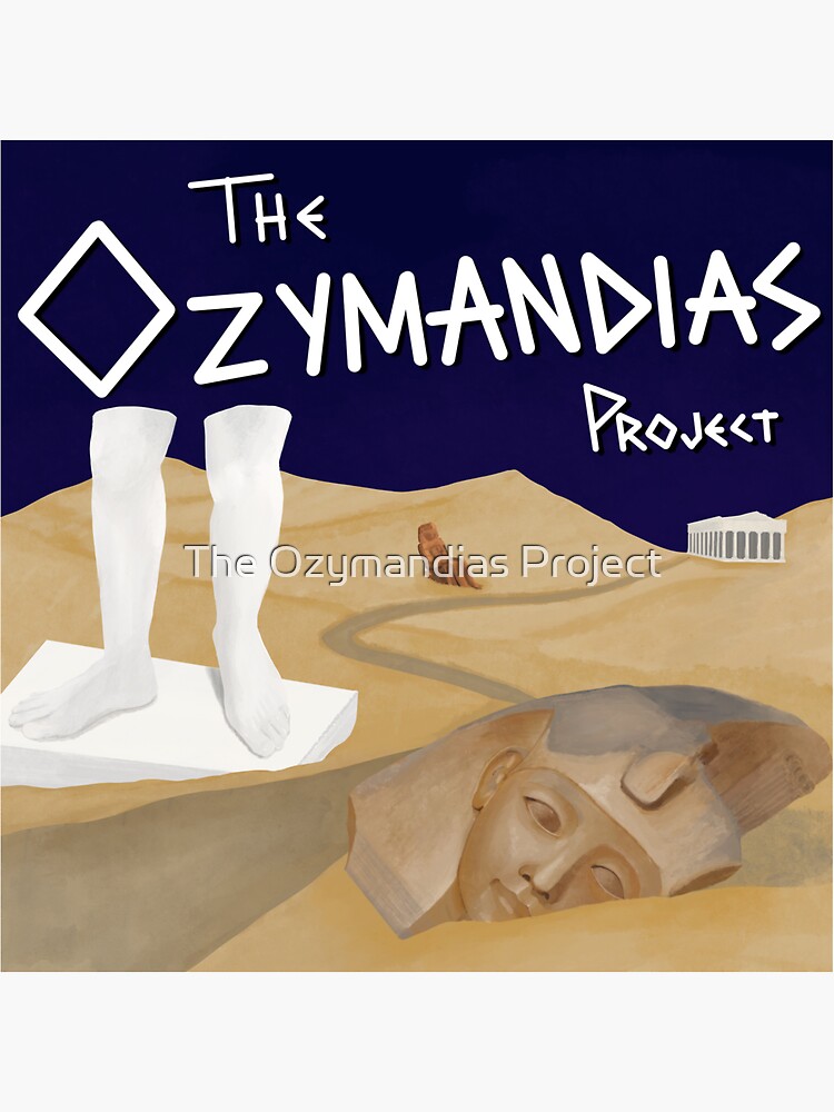 Artwork view, Ozymandias Project Square Logo designed and sold by The Ozymandias Project