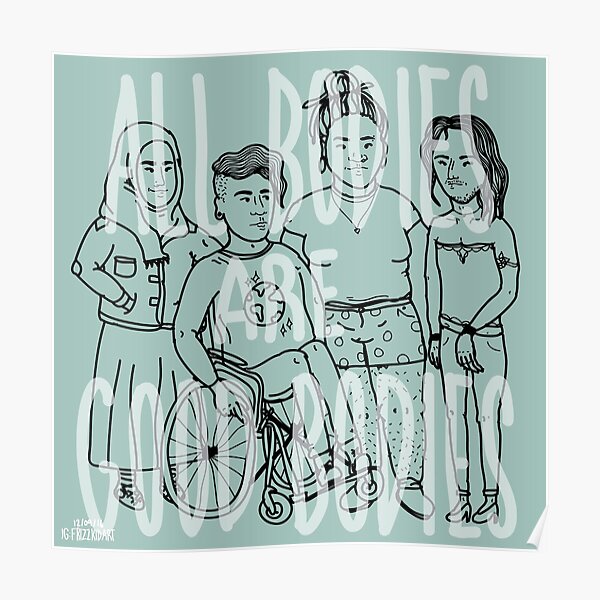 All Bodies Are Good Bodies Poster