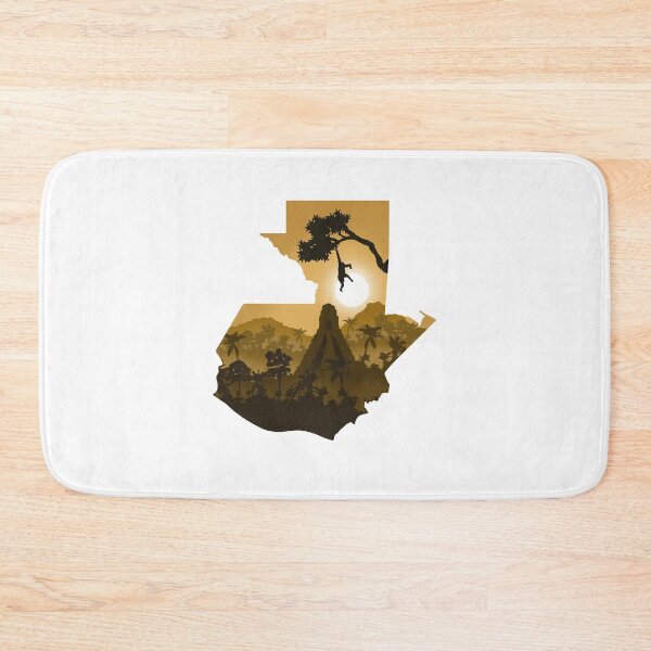 Item preview, Guatemala, map and landscape designed and sold by landscapeworlds.