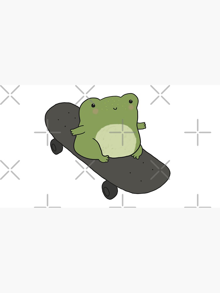 Kawaii Cottagecore Skateboarding Frog: Skater Gift for Kids, Youth, Teens,  Juniors, Boys, and Girls Who Love Froge Sports  Pin for Sale by  MinistryOfFrogs