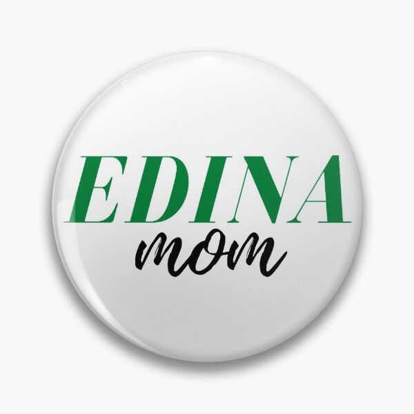 Item preview, EDINA Mom Green & Black Text Graphic designed and sold by rl2020.