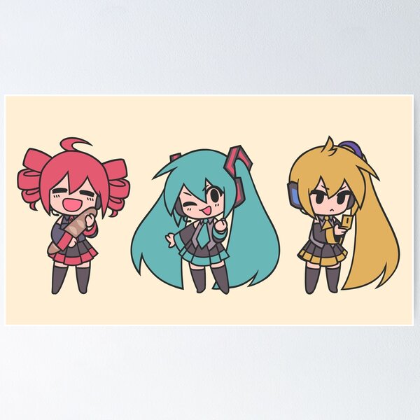 Item preview, Chibi Vocaloid Triple Baka designed and sold by c10884.