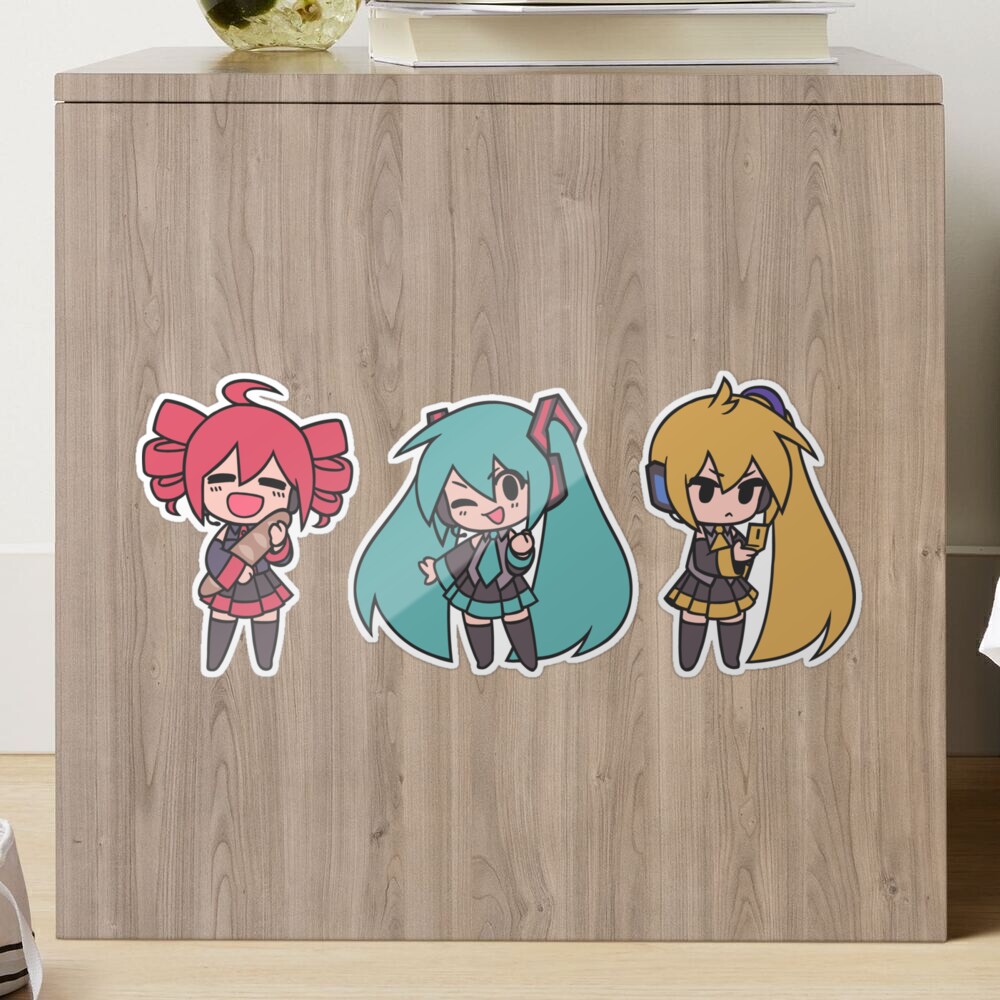 Vocaloid Triple Baka Chibis Poster for Sale by c10884