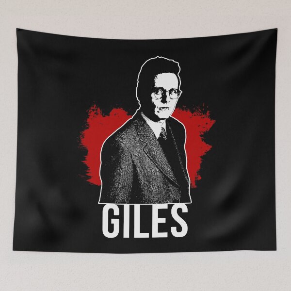 Item preview, Giles Design - Red with White Text (BtVS) designed and sold by Vixetches.