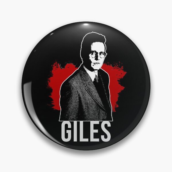Item preview, Giles Design - Red with White Text (BtVS) designed and sold by Vixetches.