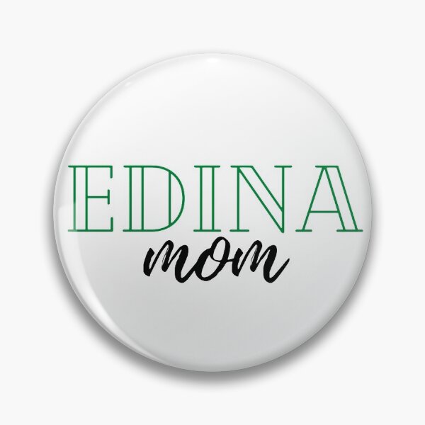 Item preview, EDINA Mom Green & Black Text Graphic designed and sold by rl2020.