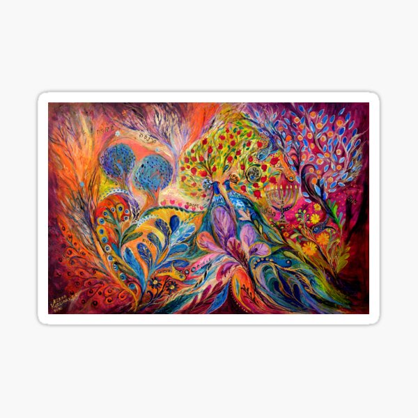 The Trees of Eden Sticker