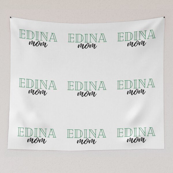 Item preview, EDINA Mom Green & Black Text Graphic designed and sold by rl2020.
