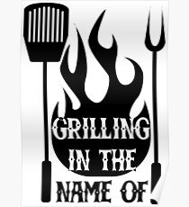 barbeque posters redbubble