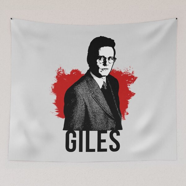Item preview, Giles Design - Red with Black Text (BtVS) designed and sold by Vixetches.