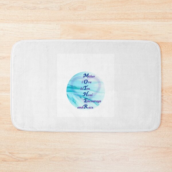 Item preview, An ode to mother - blue with hear | Perfect Gift For you and friends designed and sold by staceykari.