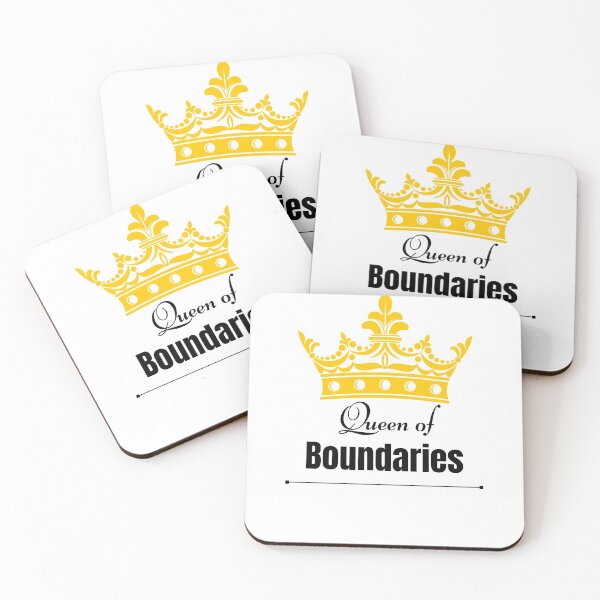 Item preview, Queen of Boundaries Women's Relaxed fit Bella + Canvas T-Shirt, gift for breakup, gift for divorce, strong woman, workout tee designed and sold by swhmedia.