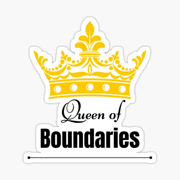 Item preview, Queen of Boundaries Women's Relaxed fit Bella + Canvas T-Shirt, gift for breakup, gift for divorce, strong woman, workout tee designed and sold by swhmedia.