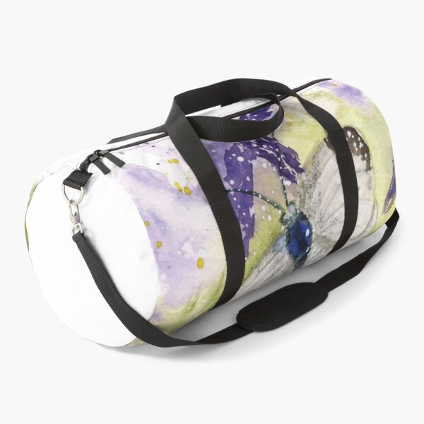 Item preview, Cabbage White Butterfly on Lavender designed and sold by HappyBeeAnnie.