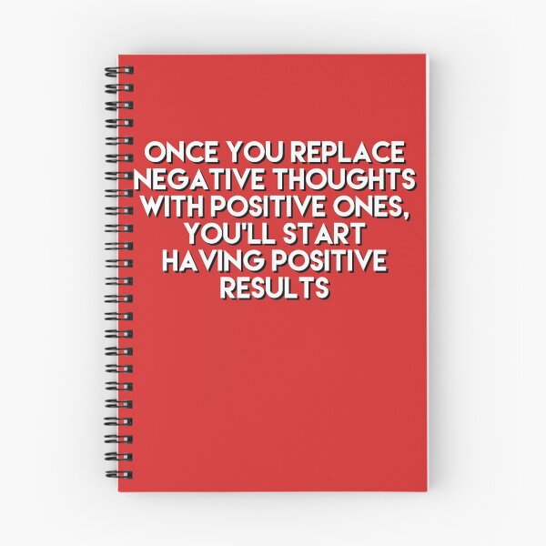 Item preview, replacing negative thoughts with positive designed and sold by Dipalo.