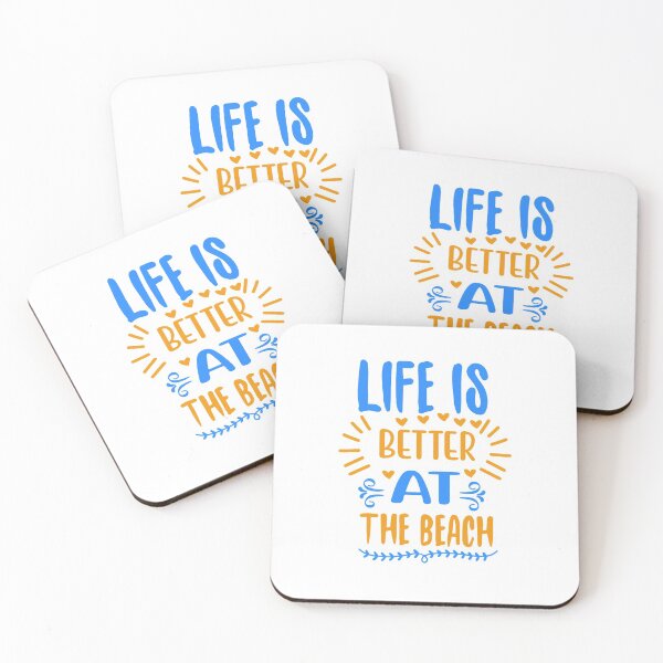 Item preview, Life is better at the beach designed and sold by Amine-Creation.