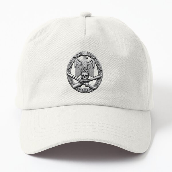 Wehrmacht General Assault Badge with Skull Dad Hat