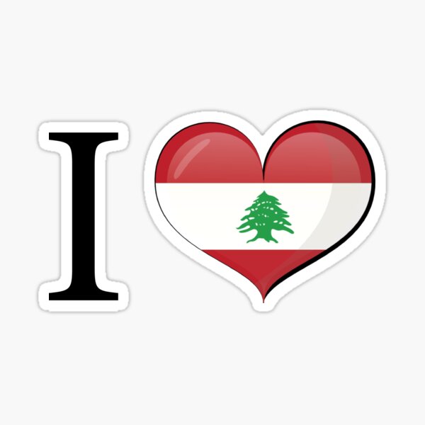 I Love Lebanon Sticker