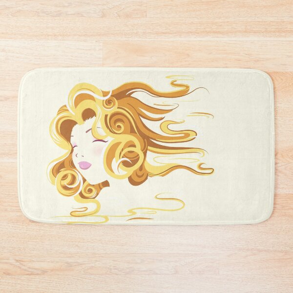 Item preview, Elemental Hair Girl Air | Bright Detailed Hairdresser Art designed and sold by Tazmaa.